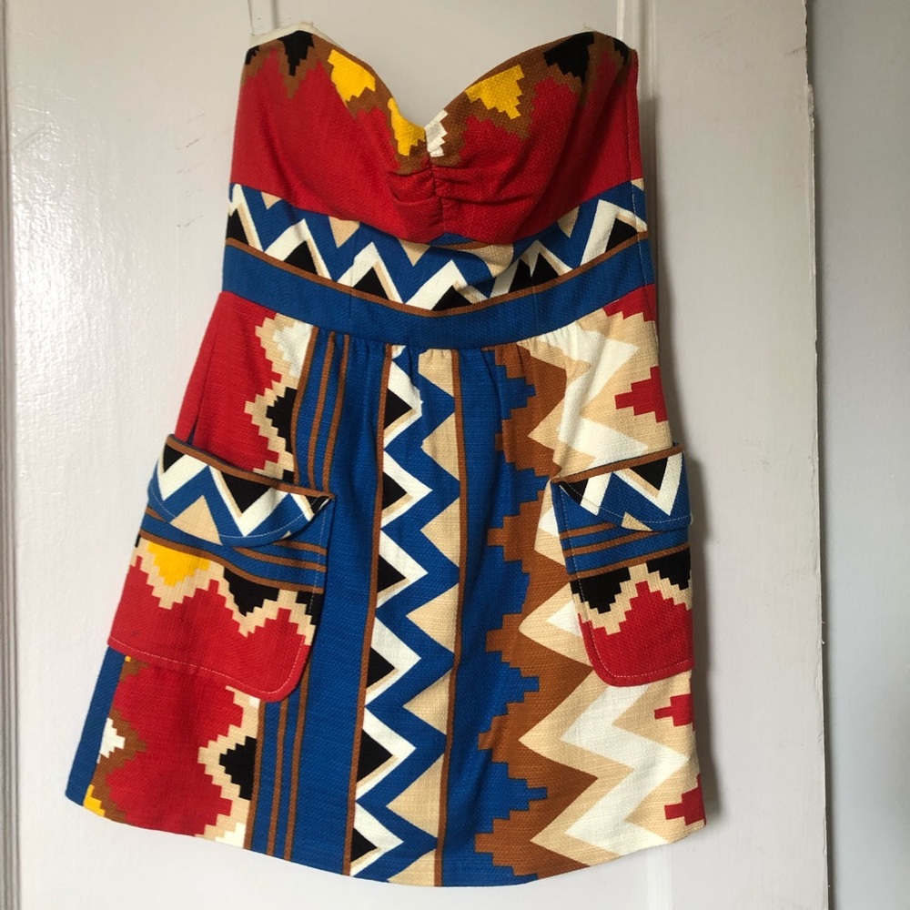 Patterned Tibi Dress - image 1